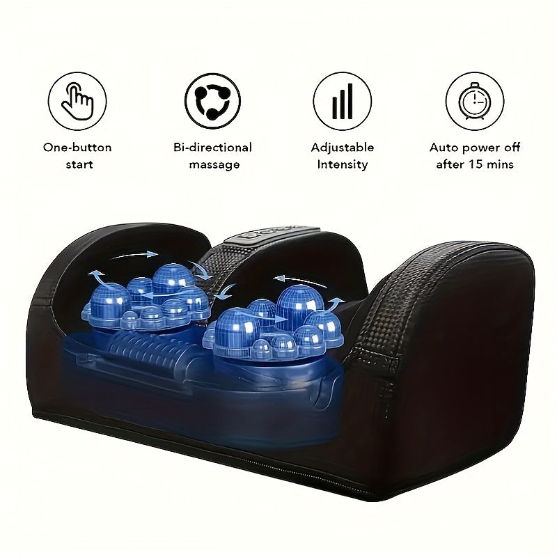 SootheSteps Foot Massager: Ultimate Relaxation with Heat Therapy