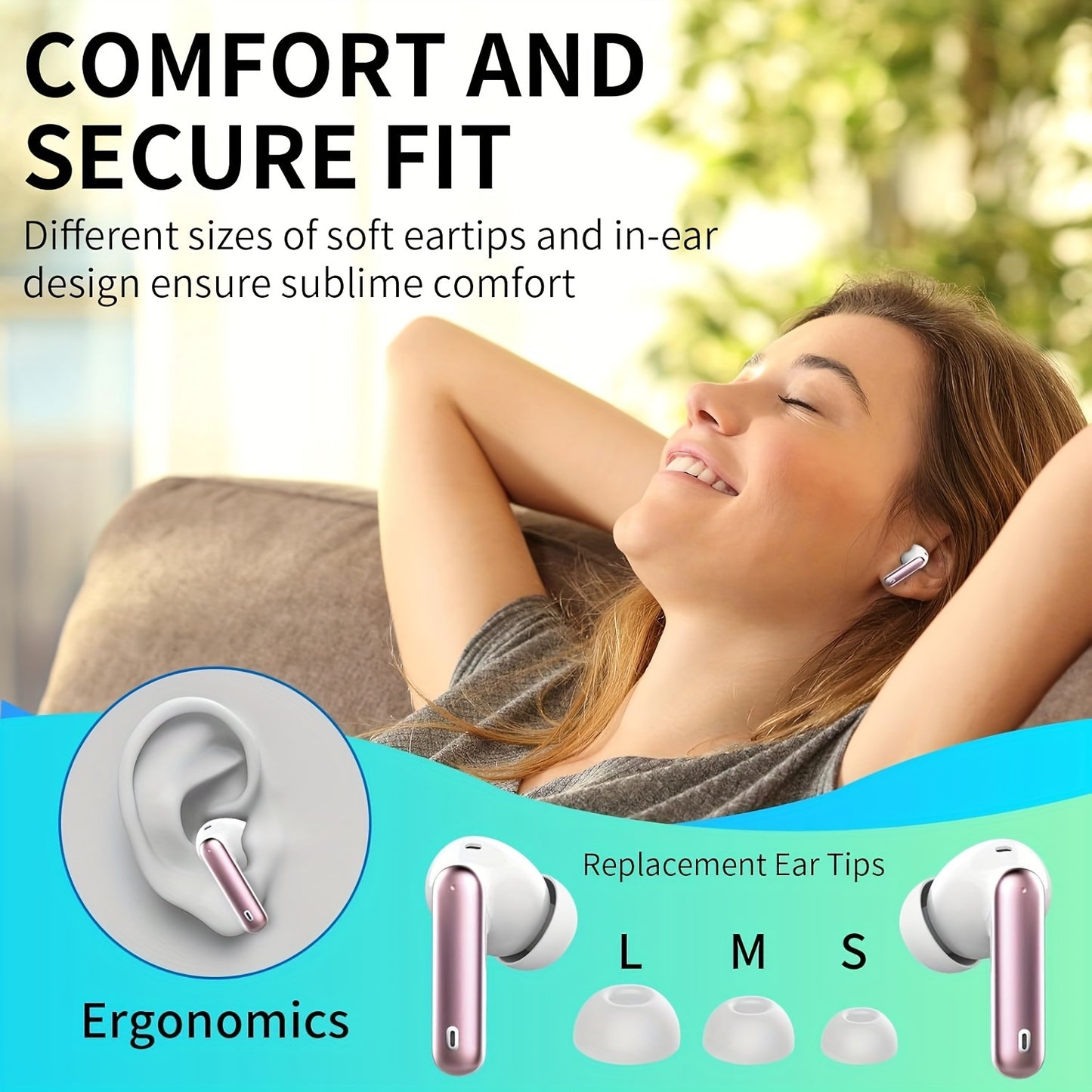 BassMaster 5.3 Wireless Earbuds: Superior Sound Anywhere