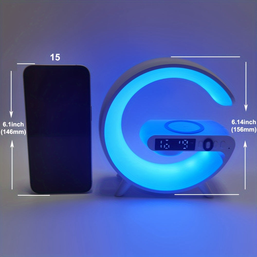 Sunrise Symphony: Wireless Speaker & Alarm Clock Combo