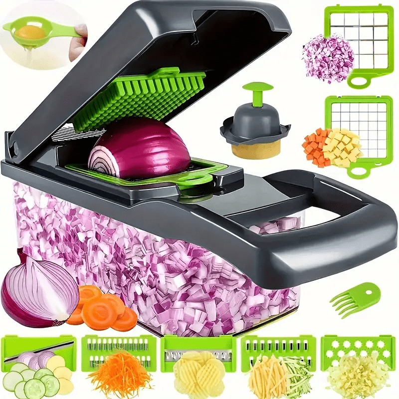 16-Piece PrecisionPro Vegetable Chopper Set