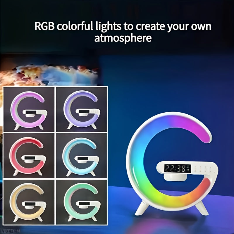 Sunrise Symphony: Wireless Speaker & Alarm Clock Combo