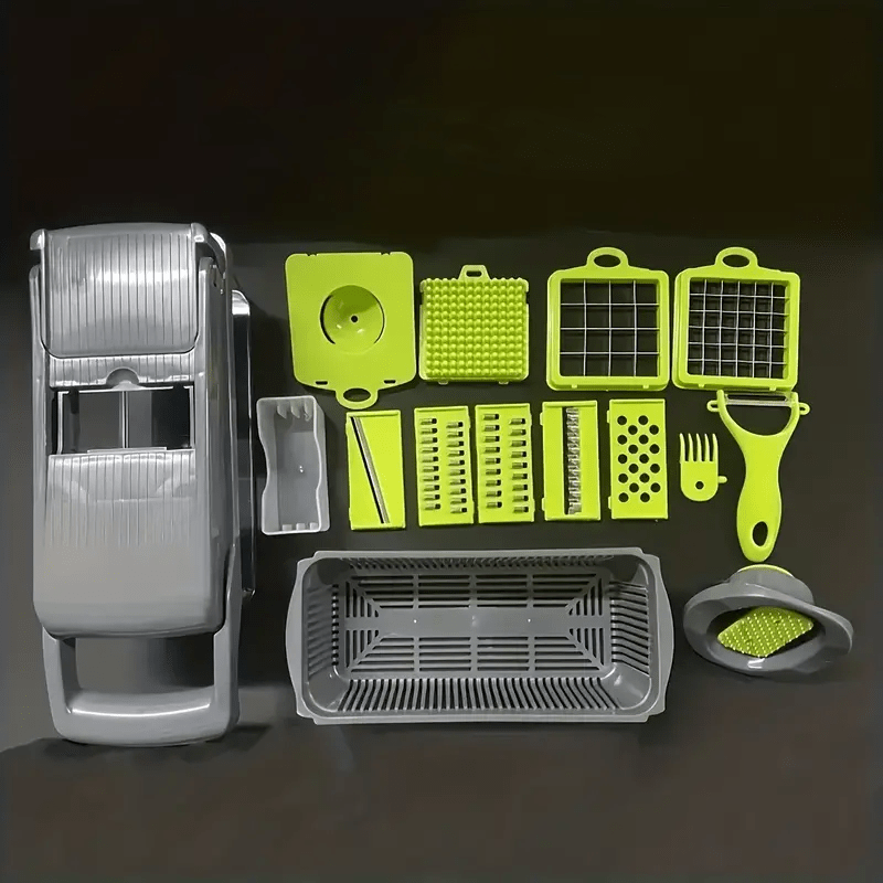 16-Piece PrecisionPro Vegetable Chopper Set
