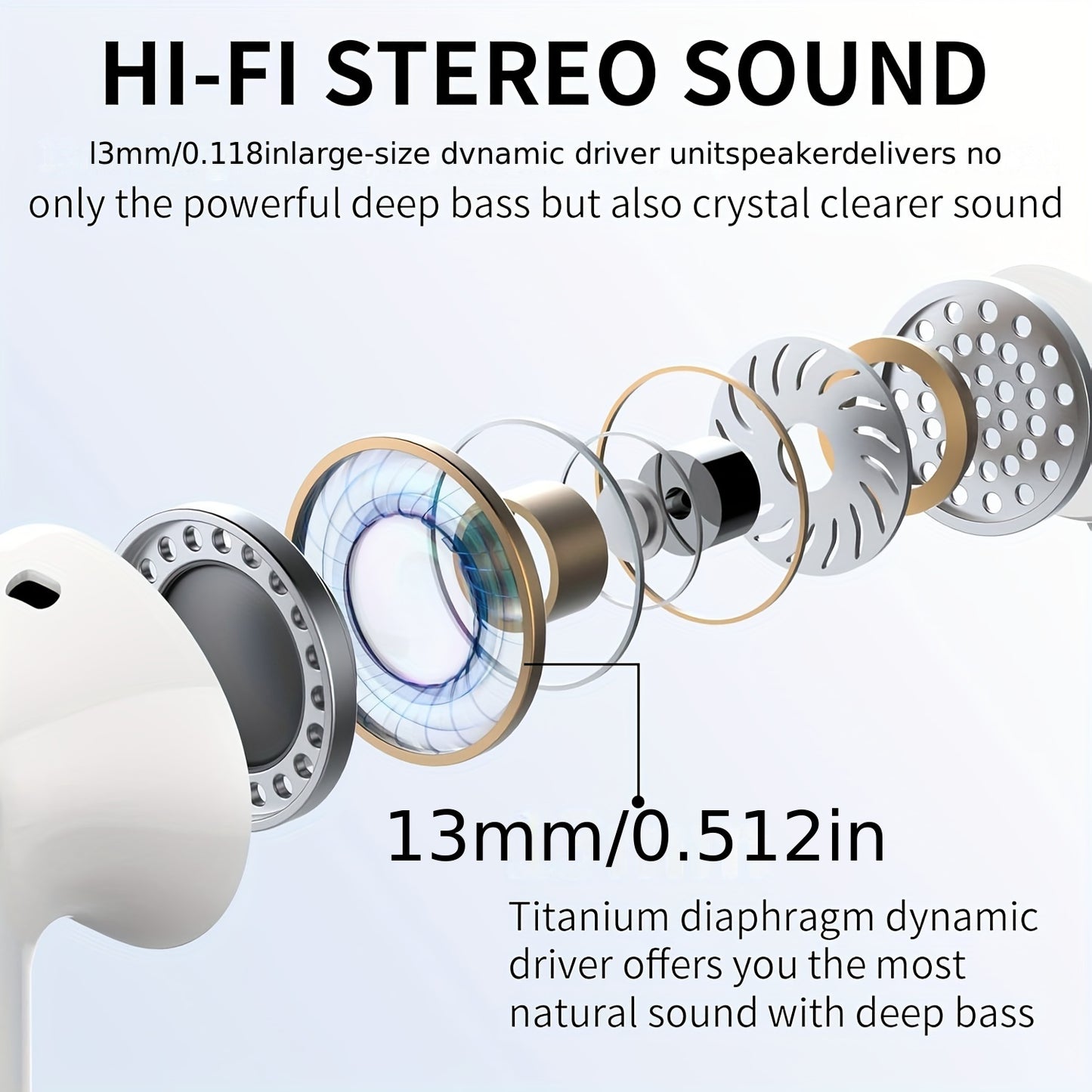 BassMaster 5.3 Wireless Earbuds: Superior Sound Anywhere