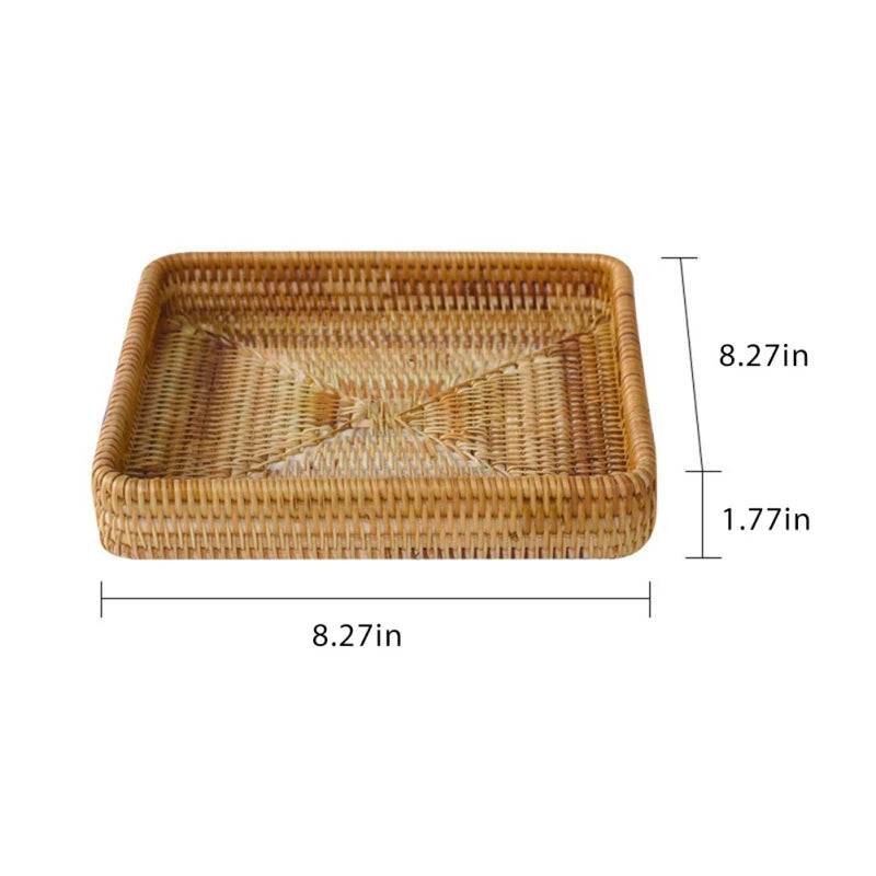 BambooCraft Wicker Tray