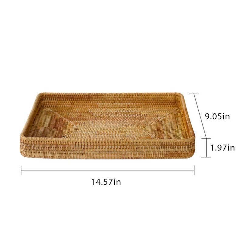 BambooCraft Wicker Tray