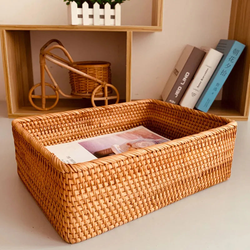 RusticWeave Storage Baskets