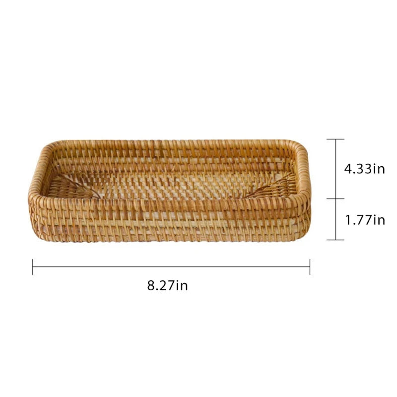 BambooCraft Wicker Tray