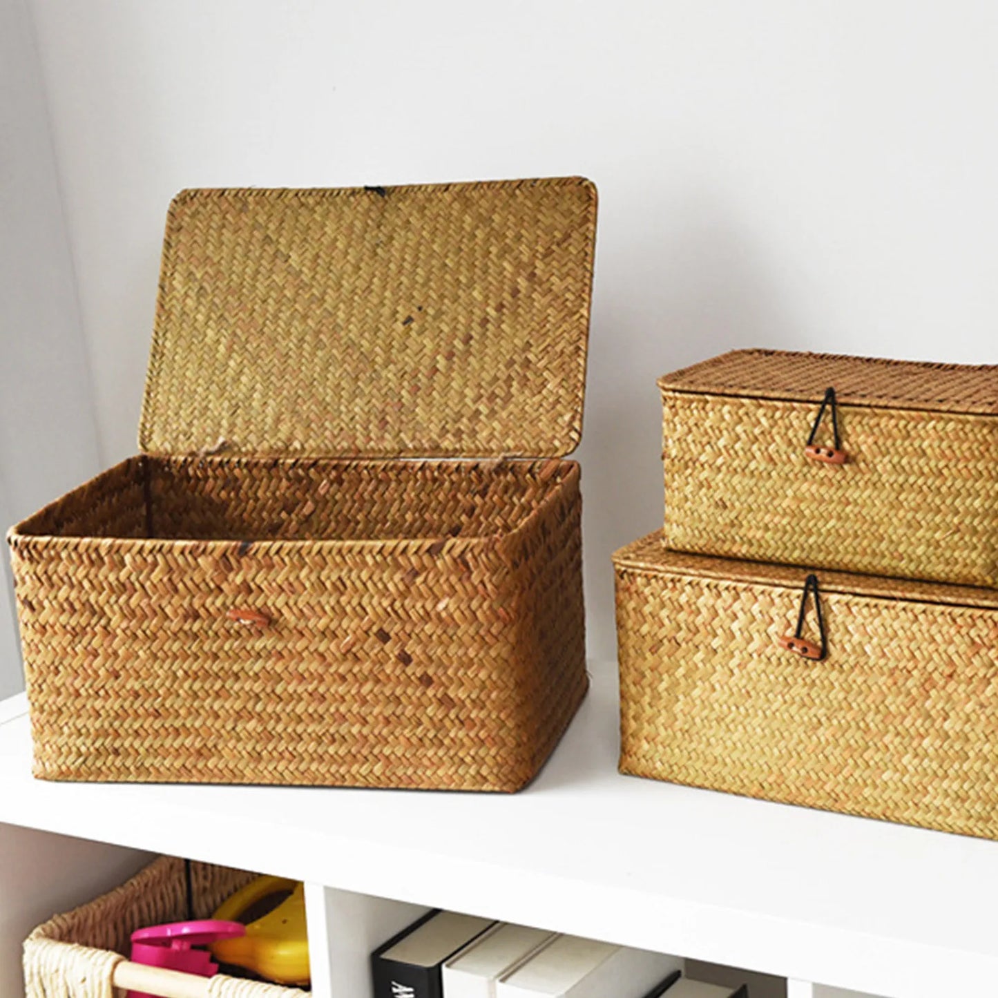 WillowNest Handwoven Rattan Storage Box