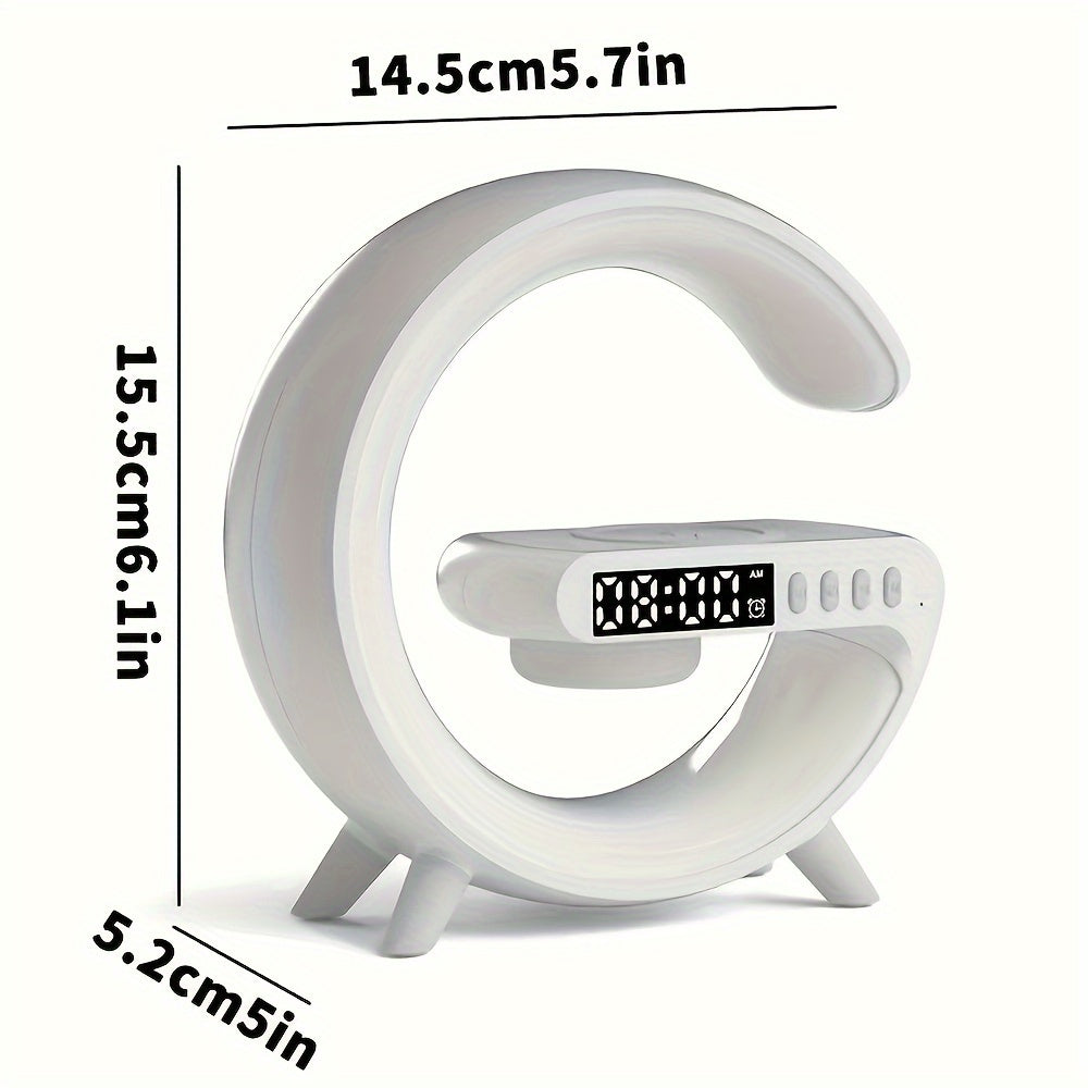 Sunrise Symphony: Wireless Speaker & Alarm Clock Combo