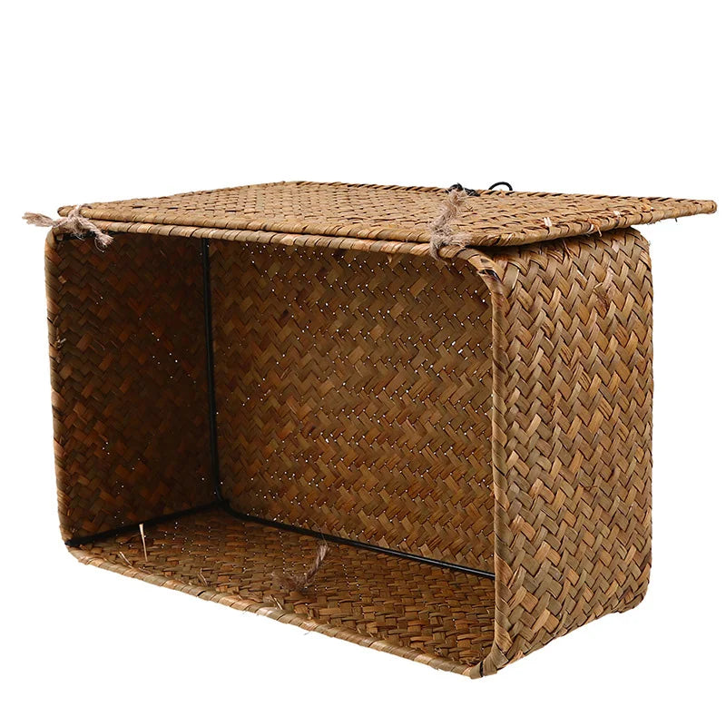 Rattan Retreat Desktop Organizer