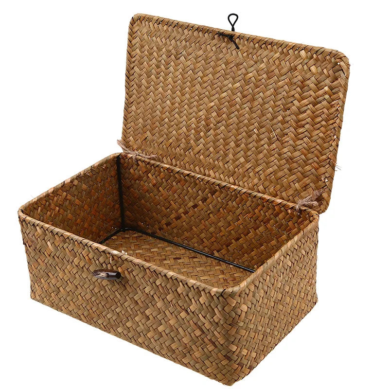 Rattan Retreat Desktop Organizer