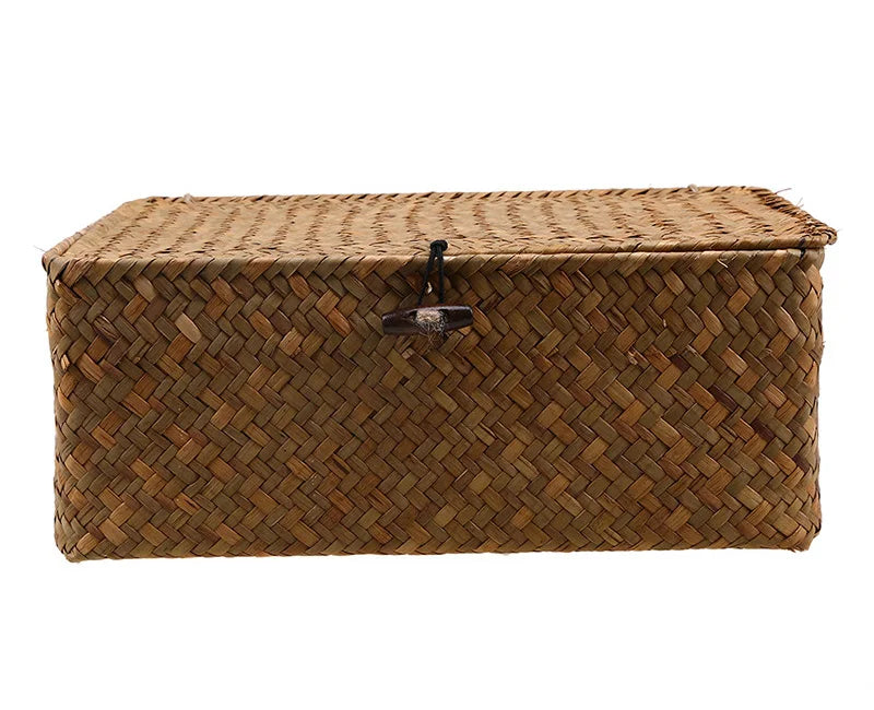 Rattan Retreat Desktop Organizer
