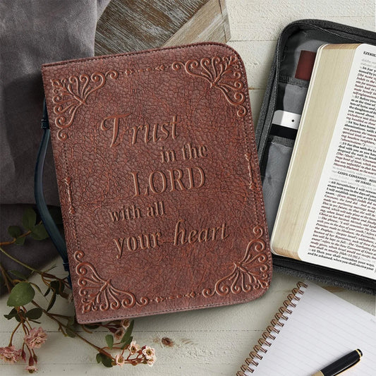 Divine Journey Leather Bible Case