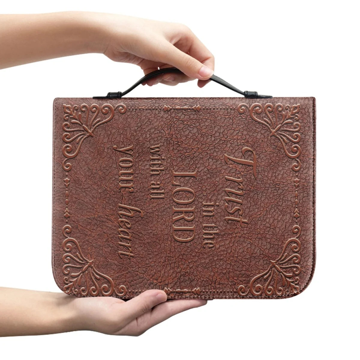 Divine Journey Leather Bible Case